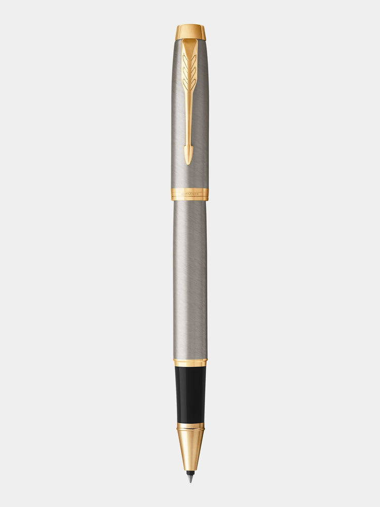 Parker IM Brushed Metal GT Rollerball Pen