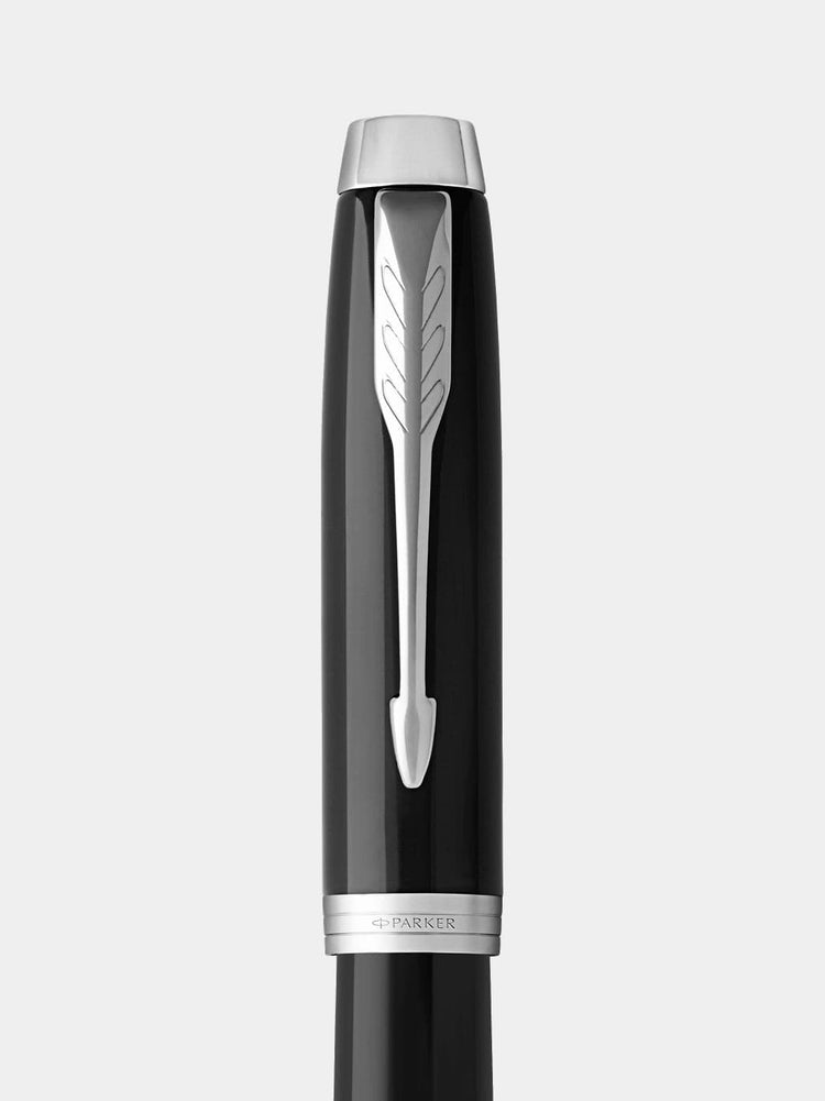 Parker IM Lacquer Black CT Rollerball Pen Cap