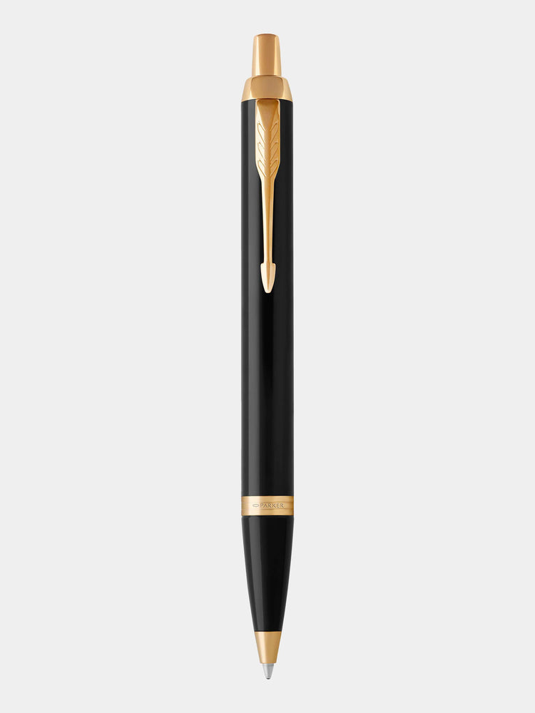 Parker IM Lacquer Black GT Ballpoint Pen
