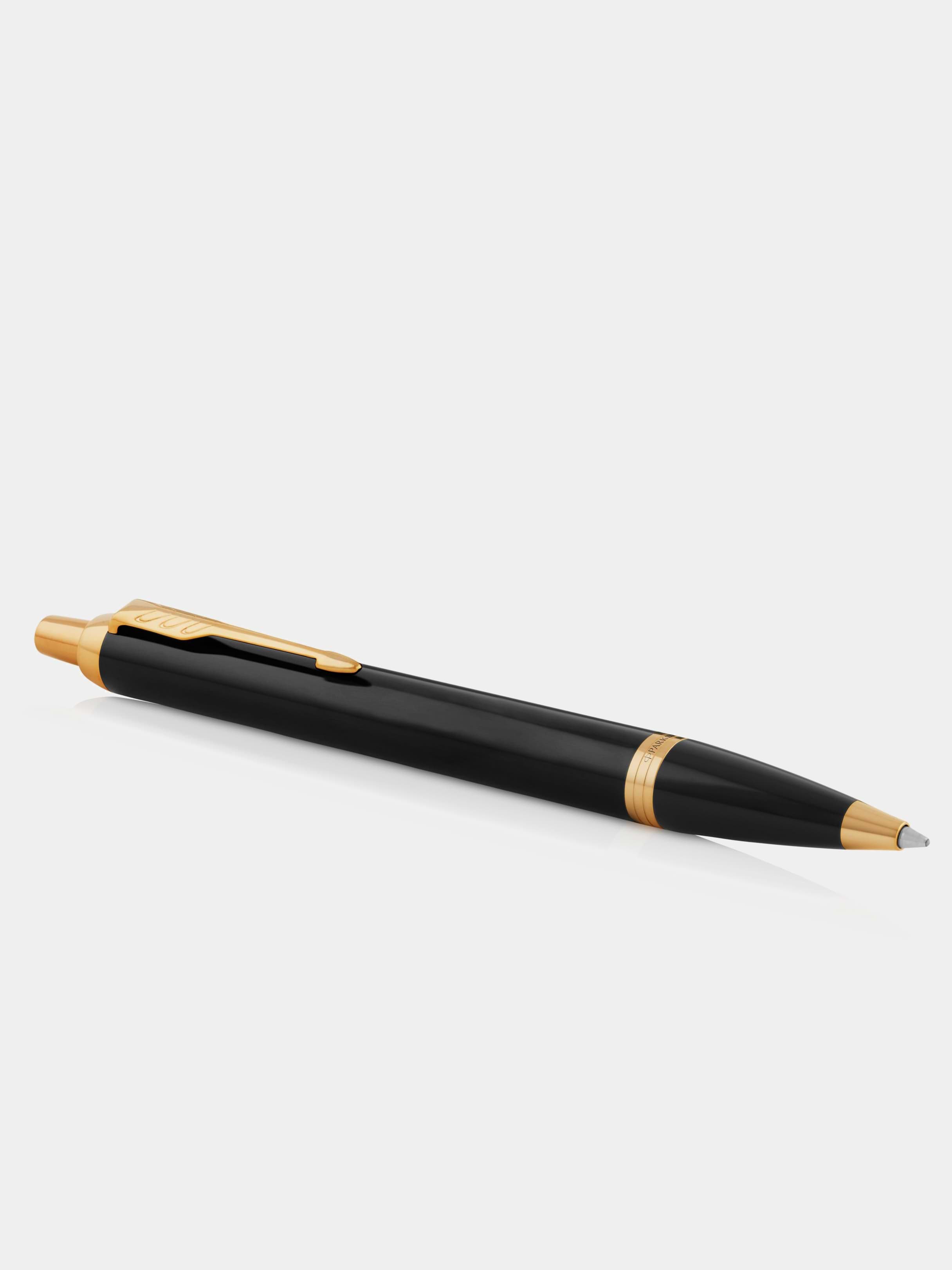 Parker IM Lacquer Black GT Ballpoint Pen