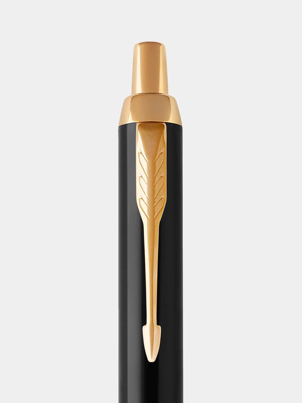 Parker IM Lacquer Black GT Ballpoint Pen