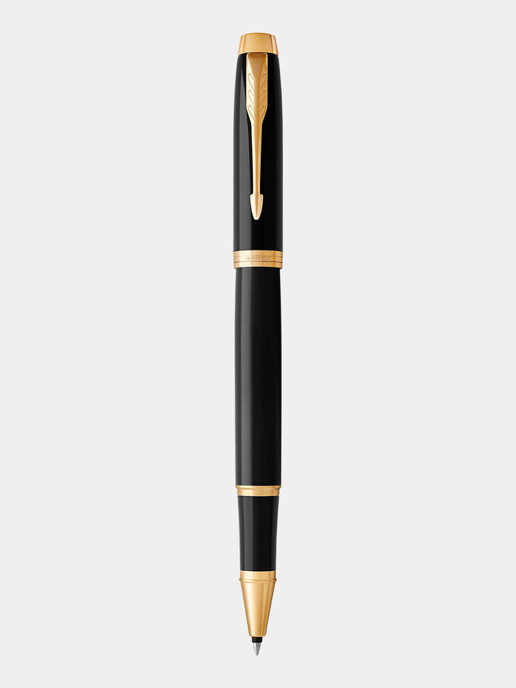 Parker IM Lacquer Black GT Rollerball Pen