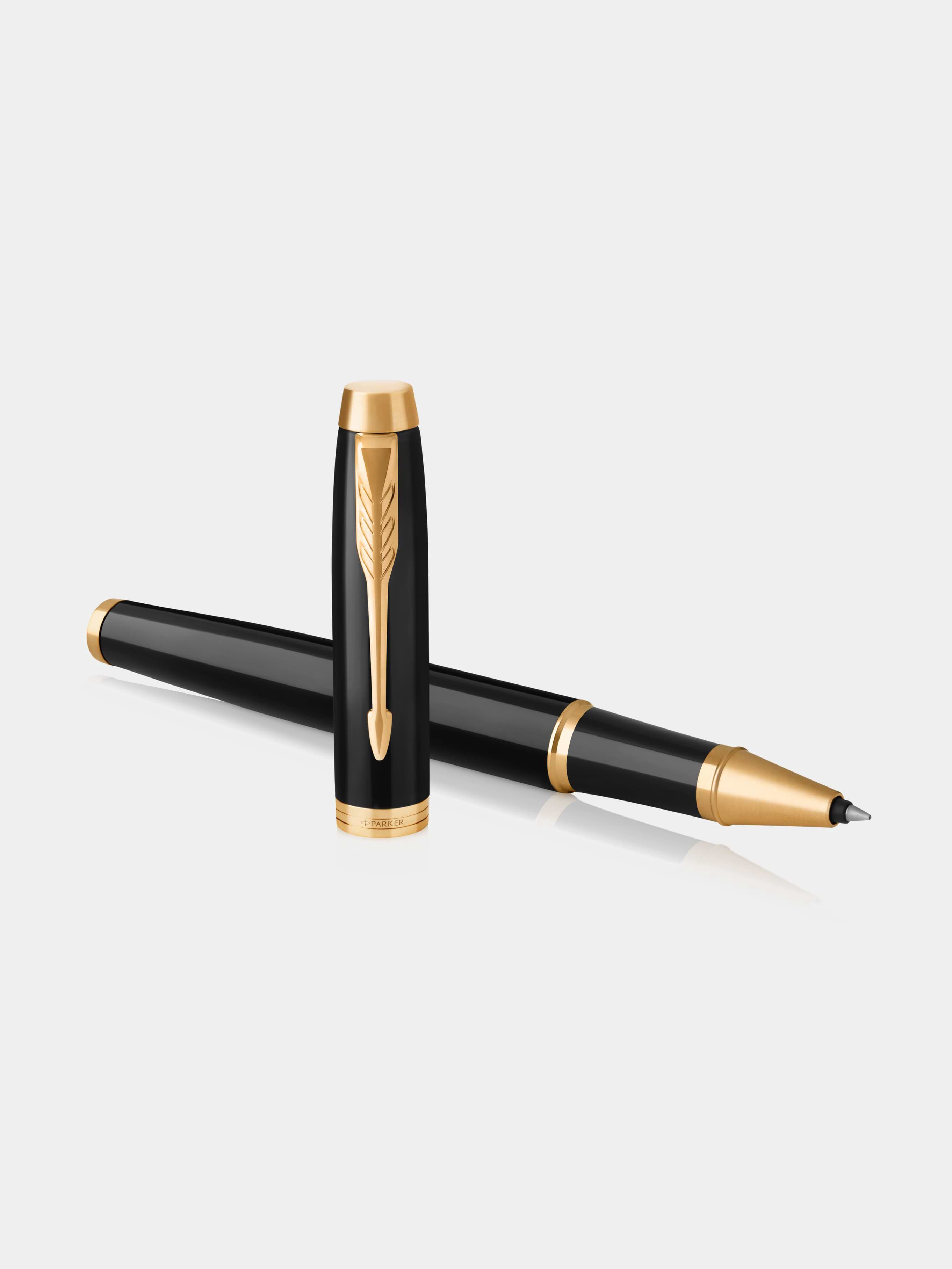 Parker IM Lacquer Black GT Rollerball Pen
