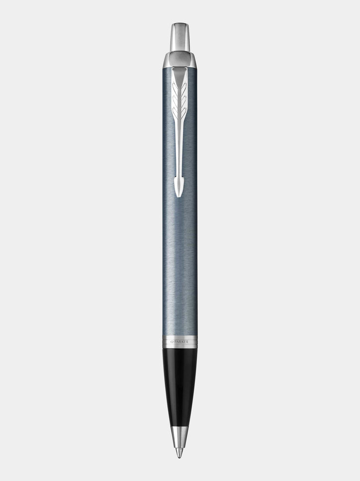 Parker IM Light Blue Grey Ballpoint Pen