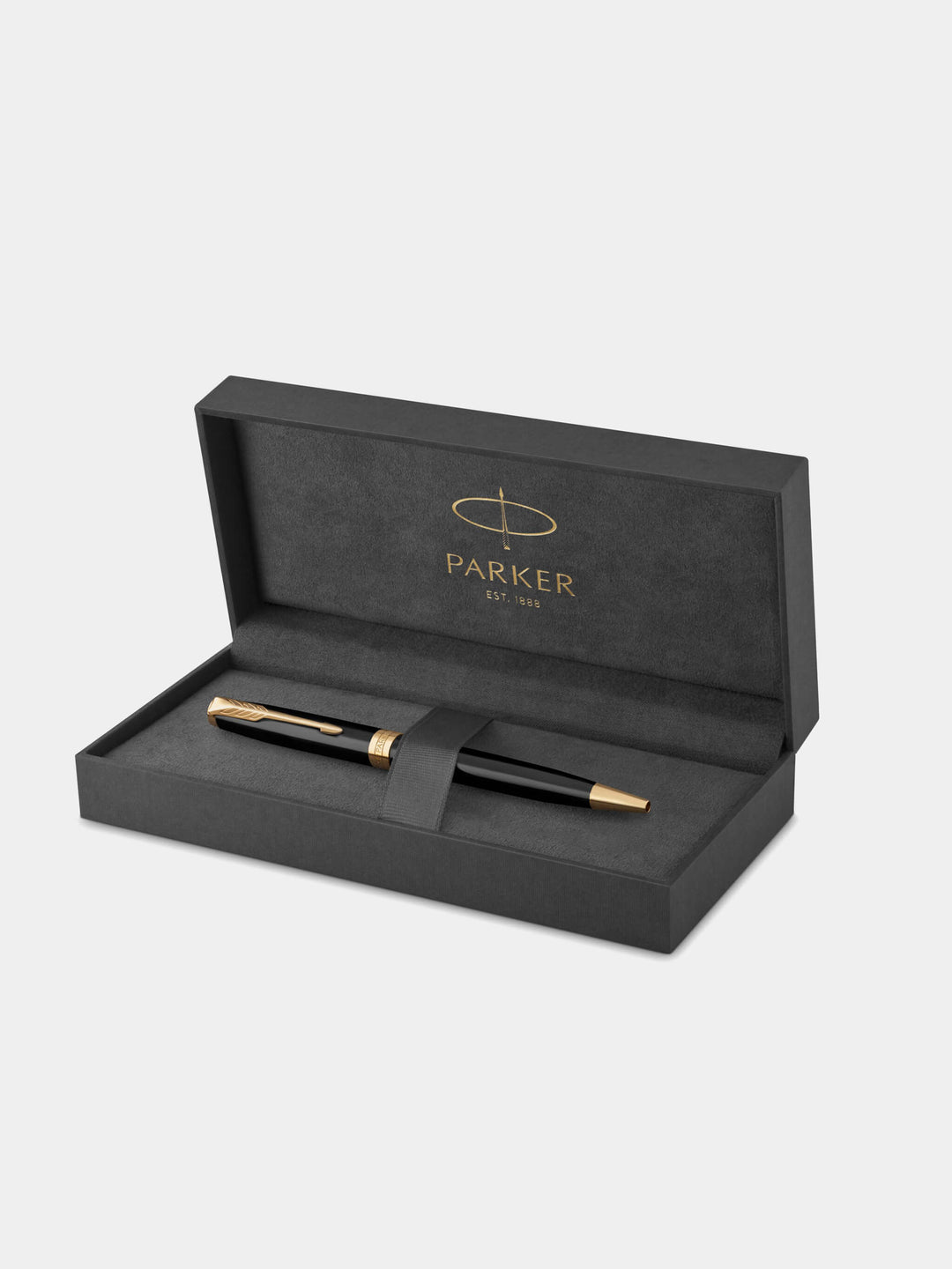 Parker Sonnet Black Lacquer GT Ballpoint Pen