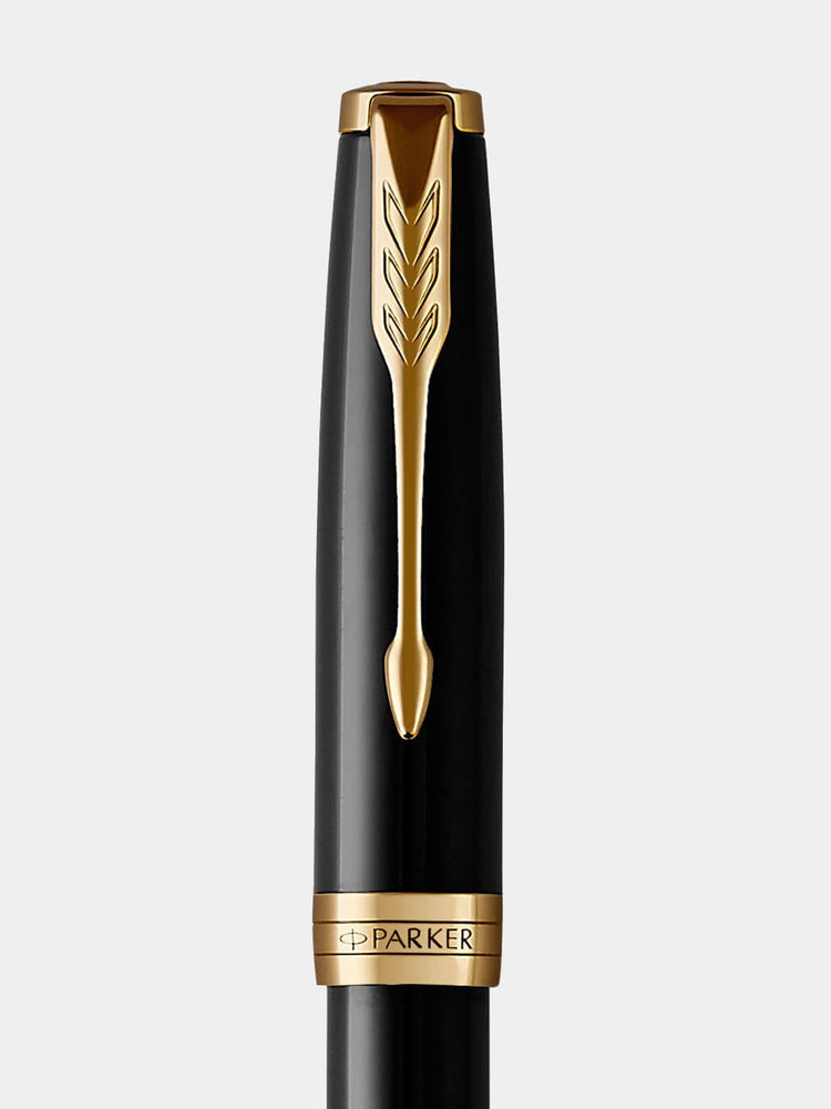 Parker Sonnet Black Lacquer GT Fountain Pen