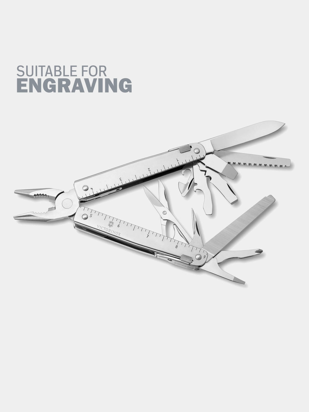Victorinox Swiss Army Multitool Swiss Tool X with Leather Pouch