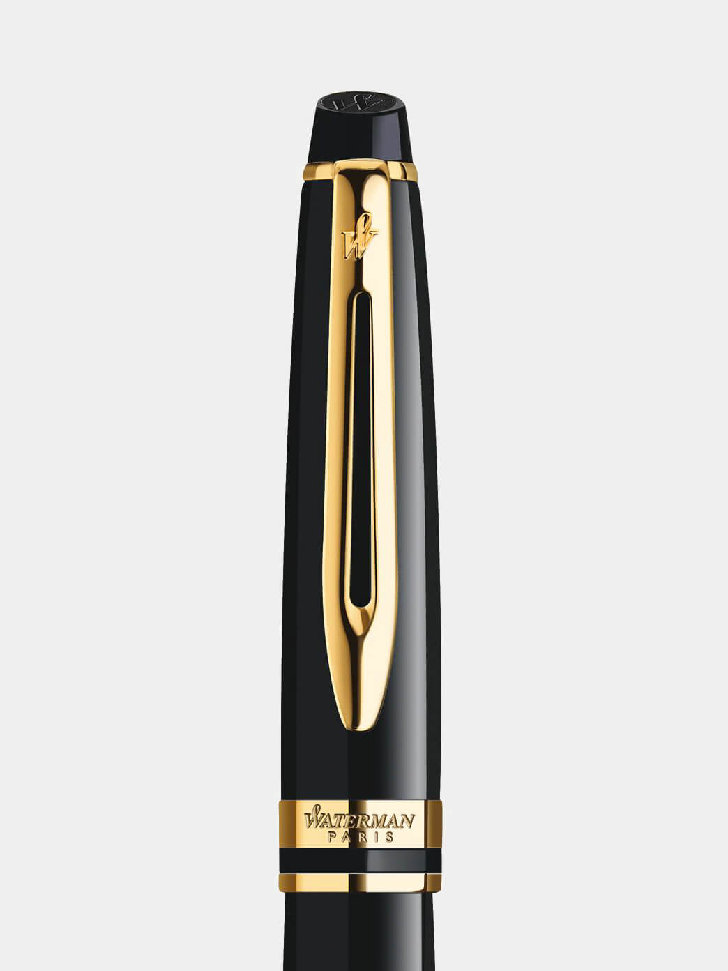 Waterman Expert Black Lacquer Fountain Pen