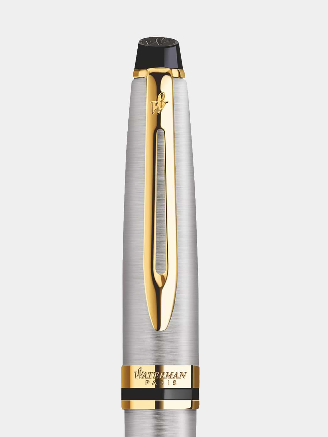 Waterman Expert Stainless Steel GT Ballpoint Pen