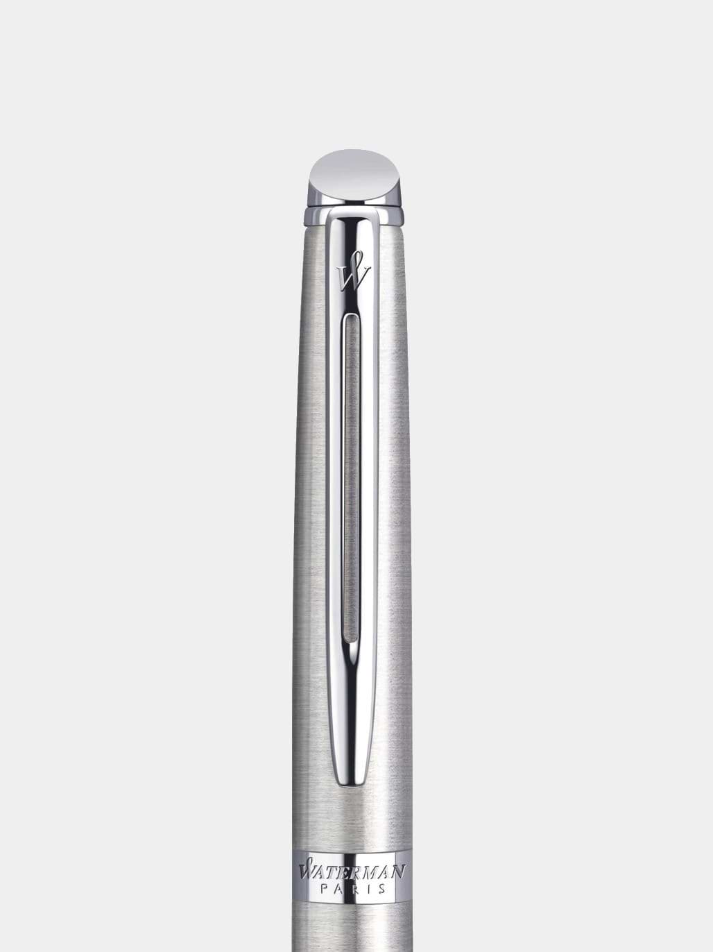 Waterman Hemisphere Stainless Steel CT Ballpoint Pen