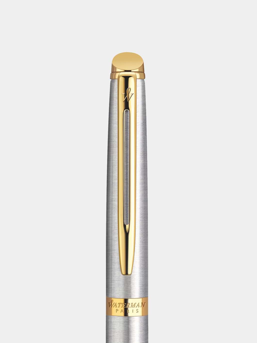 Waterman Hemisphere Stainless Steel GT Ballpoint Pen