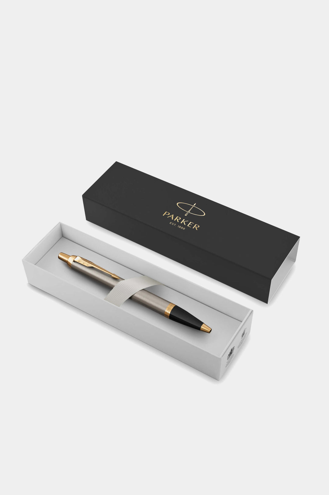 Parker IM Brushed Metal GT Ballpoint Pen