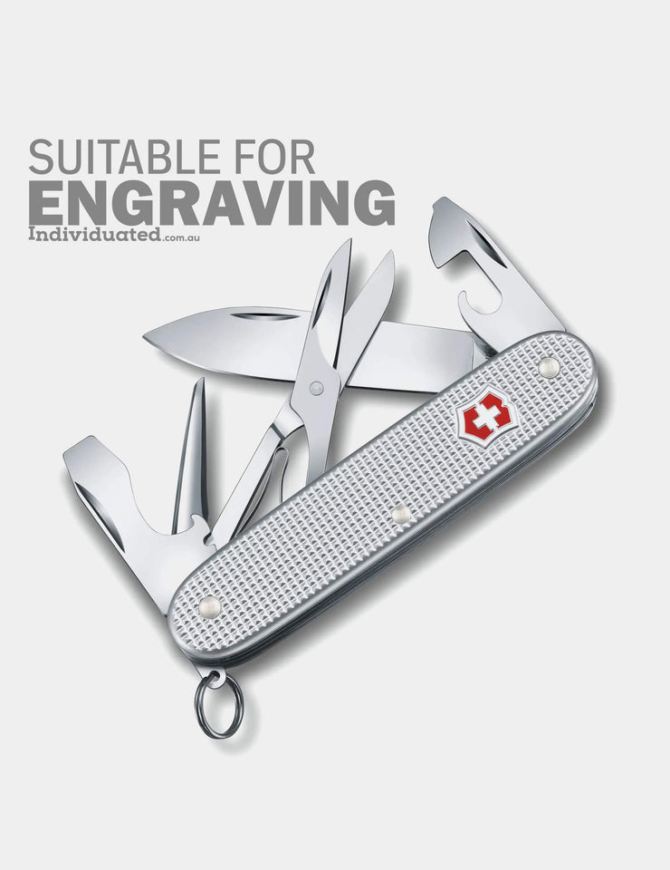 Victorinox Swiss Army Knife Pioneer X Alox suitable for engraving personalisation