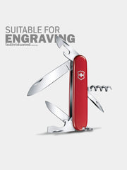 Victorinox Swiss Army Knife Spartan Red suitable for engraving personalisation