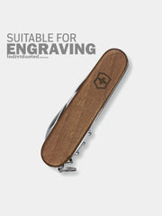 Victorinox Swiss Army Knife Spartan Wood suitable for engraving personalisation