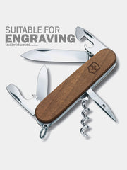 Victorinox Swiss Army Knife Spartan Wood suitable for engraving personalisation