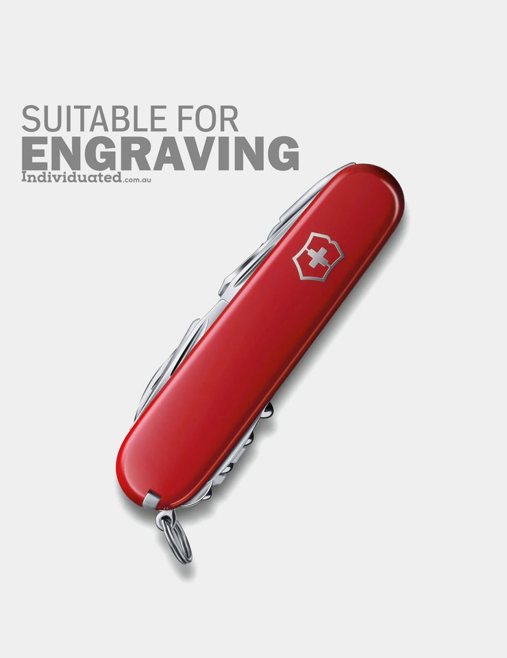 Victorinox Swiss Champ Swiss Army Knife with personalisation engraving