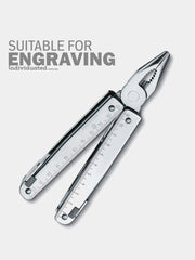 Victorinox Swiss Tool X Swiss Army Knife Multitool suitable for engraving personalisation